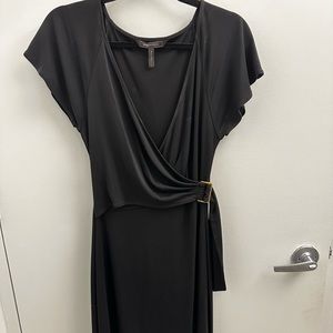 BCBGmaxazria belted wrap dress